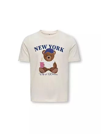 ONLY | Camiseta de niña KOGROSA REG. | weiss